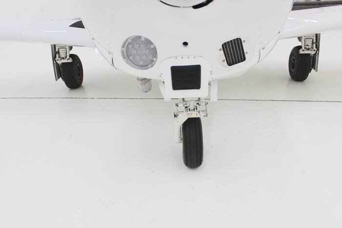Nose gear and landing light